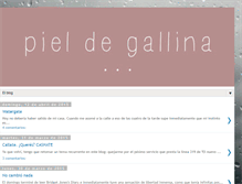 Tablet Screenshot of pieldegallina.blogspot.com