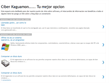Tablet Screenshot of ciberkaguamon.blogspot.com