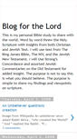 Mobile Screenshot of blogforthelord.blogspot.com