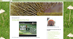 Desktop Screenshot of alabamycologist.blogspot.com