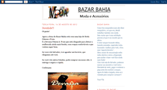 Desktop Screenshot of bazar-bahia.blogspot.com