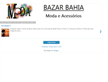 Tablet Screenshot of bazar-bahia.blogspot.com