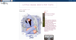 Desktop Screenshot of littlemamadeespsptuts.blogspot.com