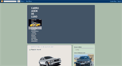 Desktop Screenshot of carruagemdeluxo.blogspot.com