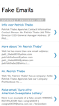 Mobile Screenshot of fake-emails.blogspot.com