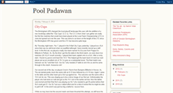 Desktop Screenshot of poolpadawan.blogspot.com