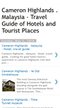Mobile Screenshot of cameronhighlandstour.blogspot.com