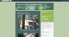 Desktop Screenshot of mthoodvacationrental.blogspot.com