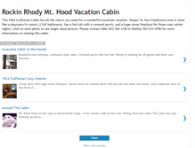 Tablet Screenshot of mthoodvacationrental.blogspot.com