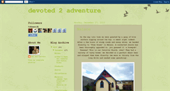 Desktop Screenshot of devoted2adventure.blogspot.com