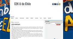 Desktop Screenshot of cekuchile.blogspot.com