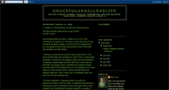 Desktop Screenshot of gracefulangellovelife.blogspot.com