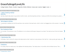 Tablet Screenshot of gracefulangellovelife.blogspot.com