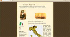 Desktop Screenshot of familiapintarelli.blogspot.com