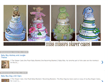 Tablet Screenshot of missysdiapercakes.blogspot.com