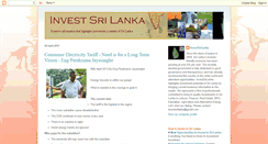 Desktop Screenshot of investsrilanka.blogspot.com