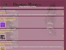 Tablet Screenshot of dragaomagico.blogspot.com