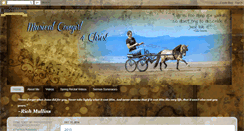Desktop Screenshot of musicalcowgirl4christ.blogspot.com