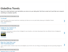 Tablet Screenshot of globediva.blogspot.com