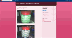 Desktop Screenshot of chinesenewyearcookies.blogspot.com