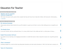 Tablet Screenshot of edu-teacher.blogspot.com