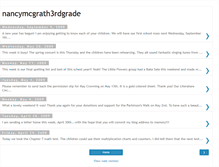 Tablet Screenshot of nancymcgrath3rd.blogspot.com