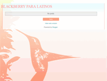 Tablet Screenshot of blackberrylatinos.blogspot.com