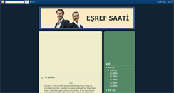 Desktop Screenshot of esrefsaatiseyret.blogspot.com