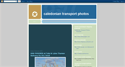 Desktop Screenshot of caledoniantransportphotos.blogspot.com