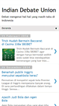 Mobile Screenshot of indiandebateunion.blogspot.com