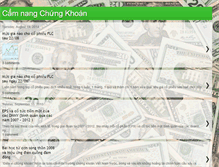 Tablet Screenshot of chung-khoan-vn.blogspot.com