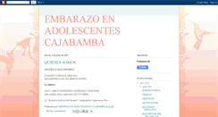 Desktop Screenshot of embarazoenadolescentescajabamba.blogspot.com