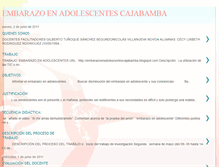 Tablet Screenshot of embarazoenadolescentescajabamba.blogspot.com