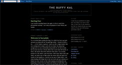 Desktop Screenshot of buffykal.blogspot.com