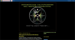 Desktop Screenshot of diferenciarlasfuncionesdelsistema.blogspot.com