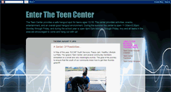 Desktop Screenshot of ignacioteencenter.blogspot.com