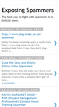 Mobile Screenshot of exposingspammers.blogspot.com