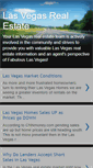 Mobile Screenshot of lasvegasrealestateteam.blogspot.com