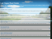 Tablet Screenshot of lasvegasrealestateteam.blogspot.com