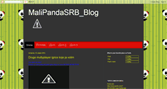 Desktop Screenshot of malipanda.blogspot.com