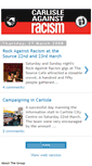 Mobile Screenshot of carlisleagainstracism.blogspot.com