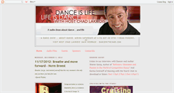 Desktop Screenshot of danceislifelifeisdance.blogspot.com