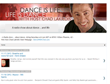 Tablet Screenshot of danceislifelifeisdance.blogspot.com