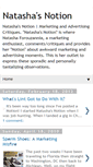 Mobile Screenshot of natashasnotion.blogspot.com