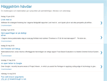 Tablet Screenshot of haggstrom.blogspot.com