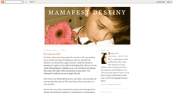 Desktop Screenshot of mamafestdestiny.blogspot.com