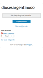 Mobile Screenshot of diosesargentinooo.blogspot.com