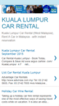 Mobile Screenshot of kuala-lumpur-car-rental.blogspot.com