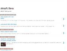 Tablet Screenshot of airsoftdeva.blogspot.com