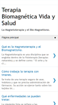 Mobile Screenshot of magnetoterapiaysalud.blogspot.com